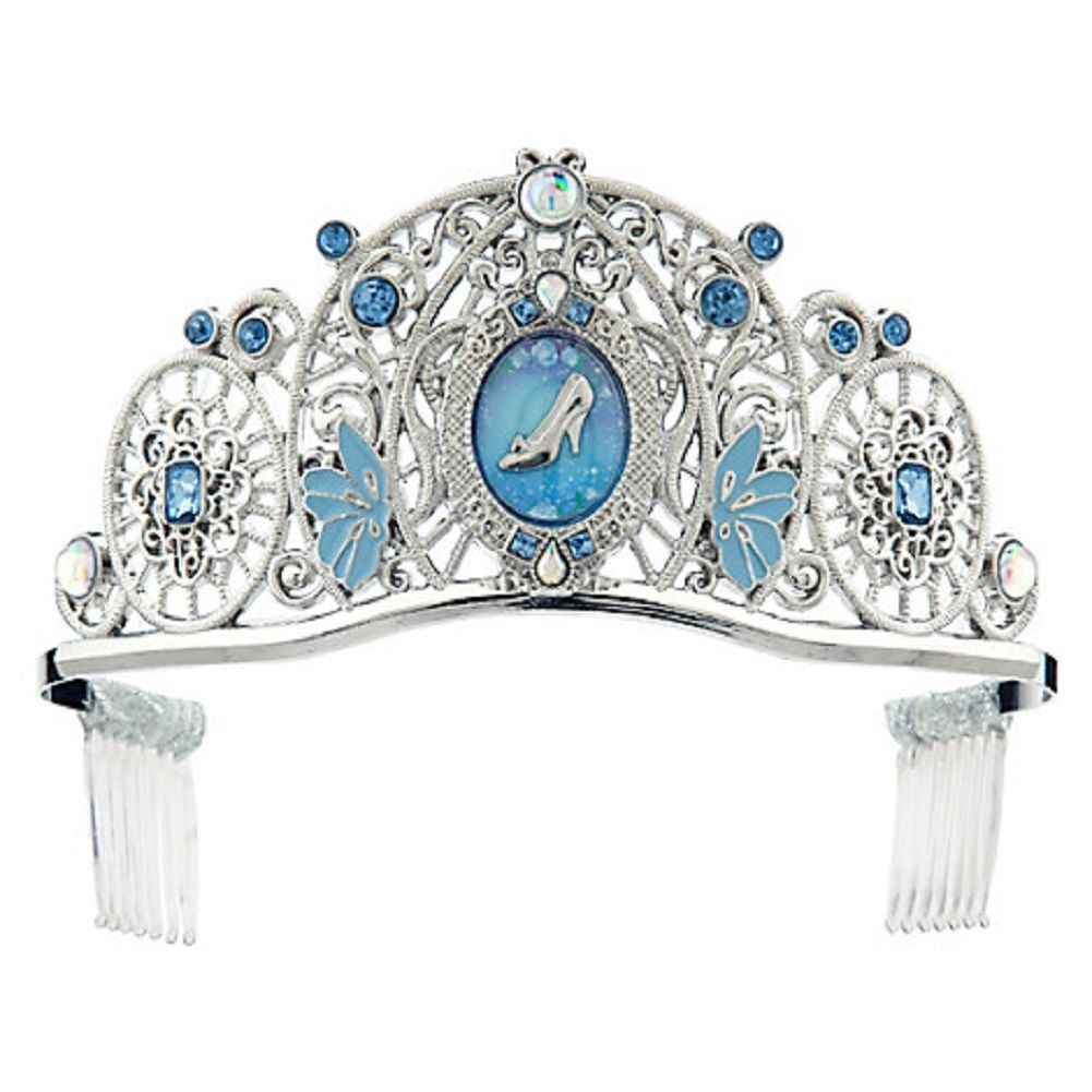 Disney Store Princess Cinderella Tiara for Girls Metal Headband NWT 