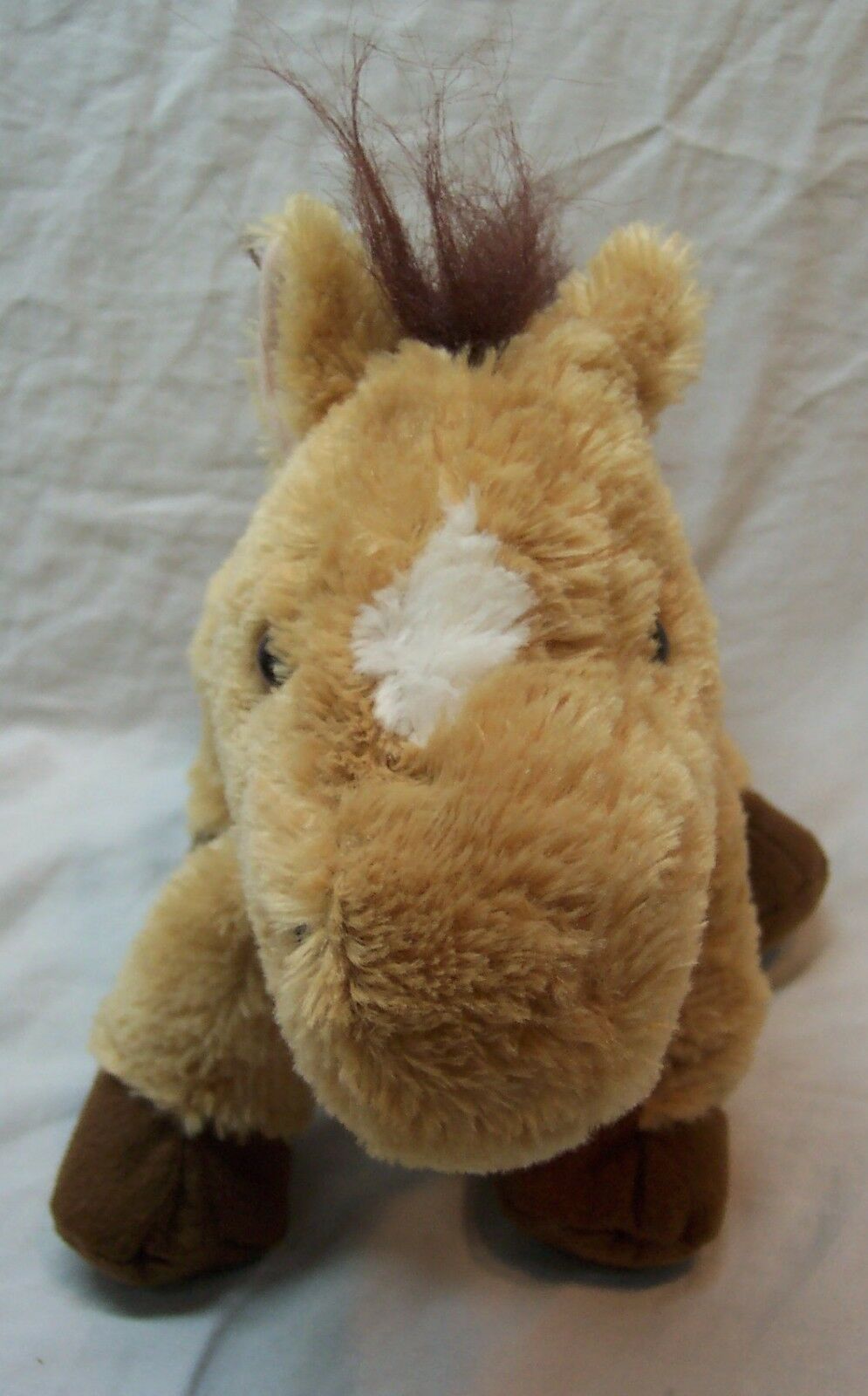 Mary Meyer SOFT FLOPPY TAN & WHITE HORSE 11" Plush STUFFED ANIMAL Toy
