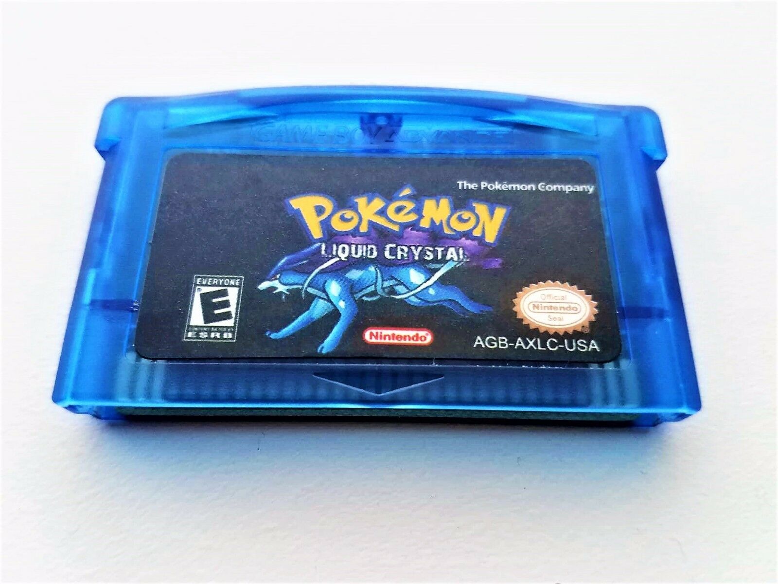 Pokemon Liquid Crystal W Custom Case USA Seller Nintendo GBA Gamebabe