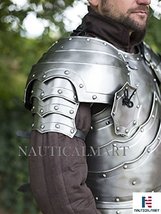 NAUTICALMART Medieval Knight Shoulder Armor Plate Set Halloween Costume by