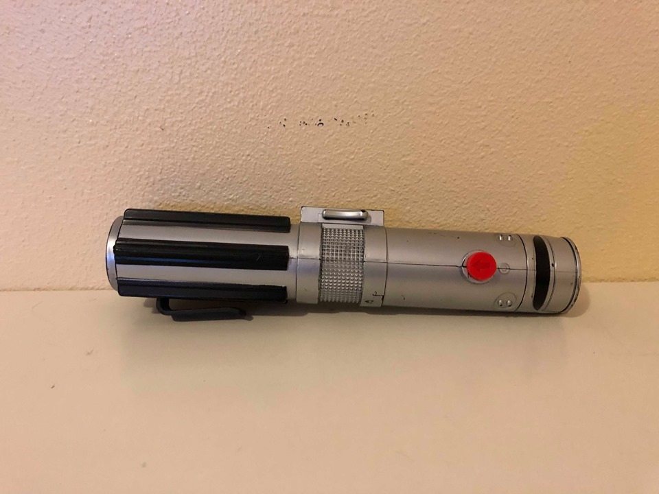 Cosplay Star Wars Lightsaber Green Anakin Skywalker Hilt 32" Hasbro