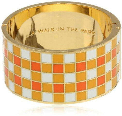 Primary image for Kate Spade New York Bracelet A Walk in the Park Hinged Bangle NEW