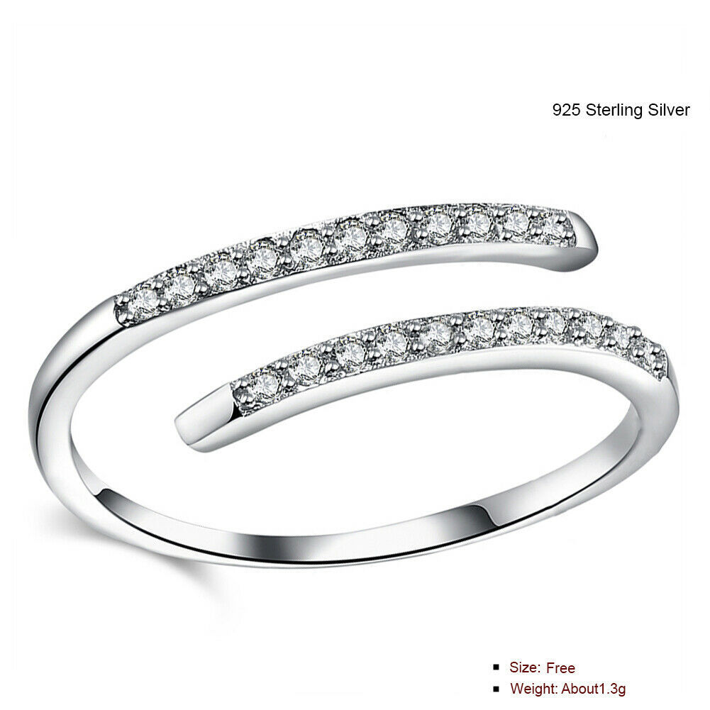Unbranded - Sterling silver .925 toe ring wave~ double wave band!  $7.69 ea. 5mm