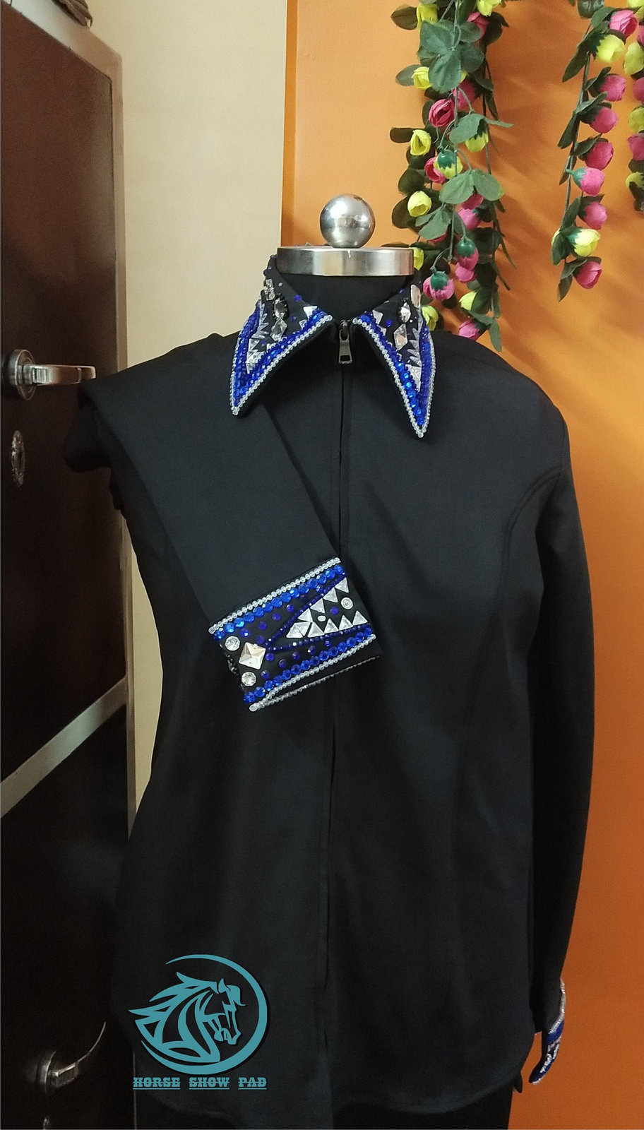 Western showmanship Shirt Stretch Fabric with matching pads - Coats ...