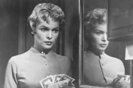 Janet Leigh Holding Money by Mirror Psycho 24x18 Poster - $23.99