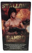 Rambo First Blood Part II VHS Action Sylvester Stallone Artisan 