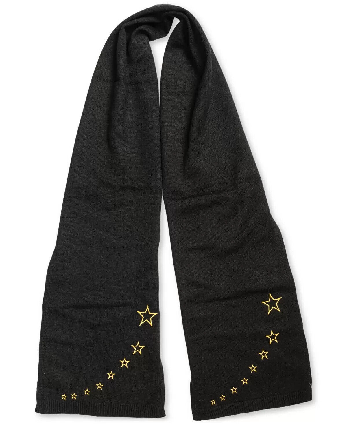 Womens Scarf Embroidered Black with Gold and similar items