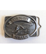 U.S. Navy Seals Pewter Belt Buckle Masterpiece Collection - $22.95