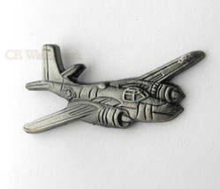 Us Air Force Invader Plane Pewter Lapel Pin 1.5 Inches - $5.53