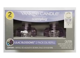 Yankee Candle ScentPlug Oil Air Freshener Plugin Refills, Lilac Blossoms... - $16.95