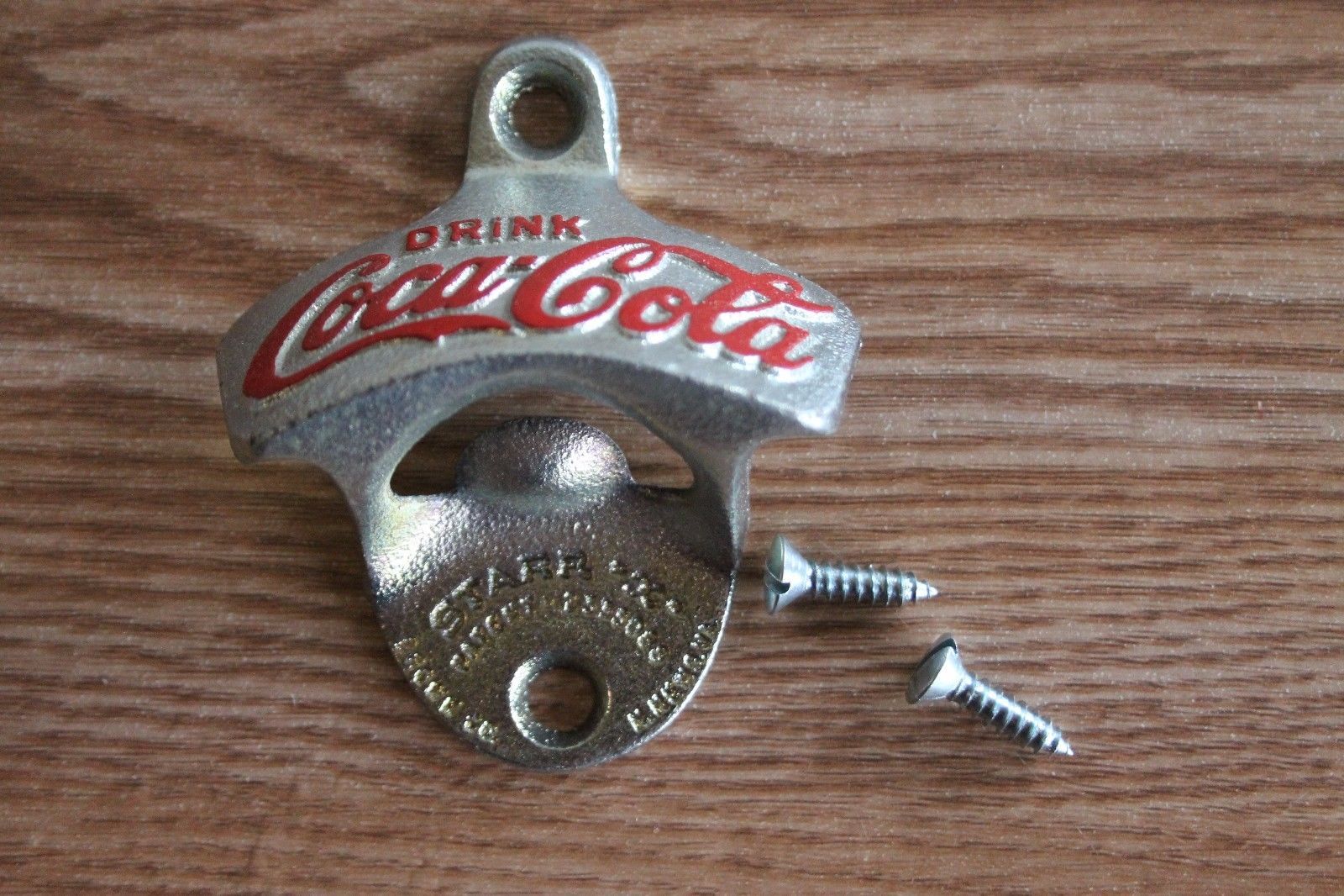 Coca Cola Starr X Wall Bottle Opener with Screws-Germany - Openers