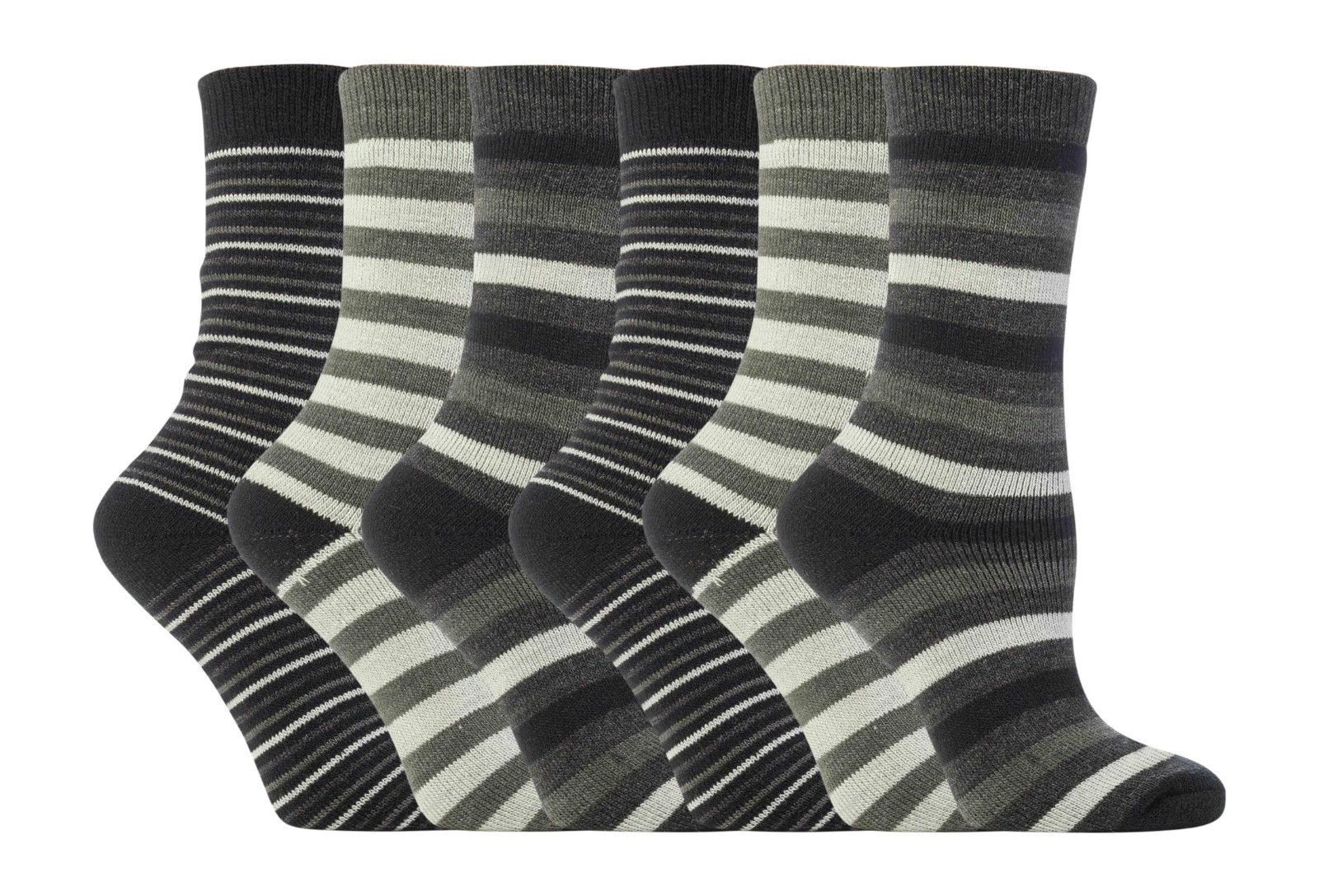 6 Pairs Ladies Thick Thermal Socks Size 4-7 Uk , 37-41 TJ57