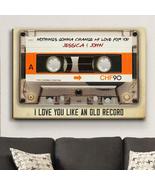 Like An Old Record - Personalized Custom Name Canvas - $49.99+