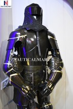 Medieval Knight Suit Of Armor Steel Combat Full Body Armour Wearable Knight Body image 2