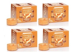 Yankee Candle Sun Kissed Thistle Tea Light Candles - Lot of 4 - $37.85