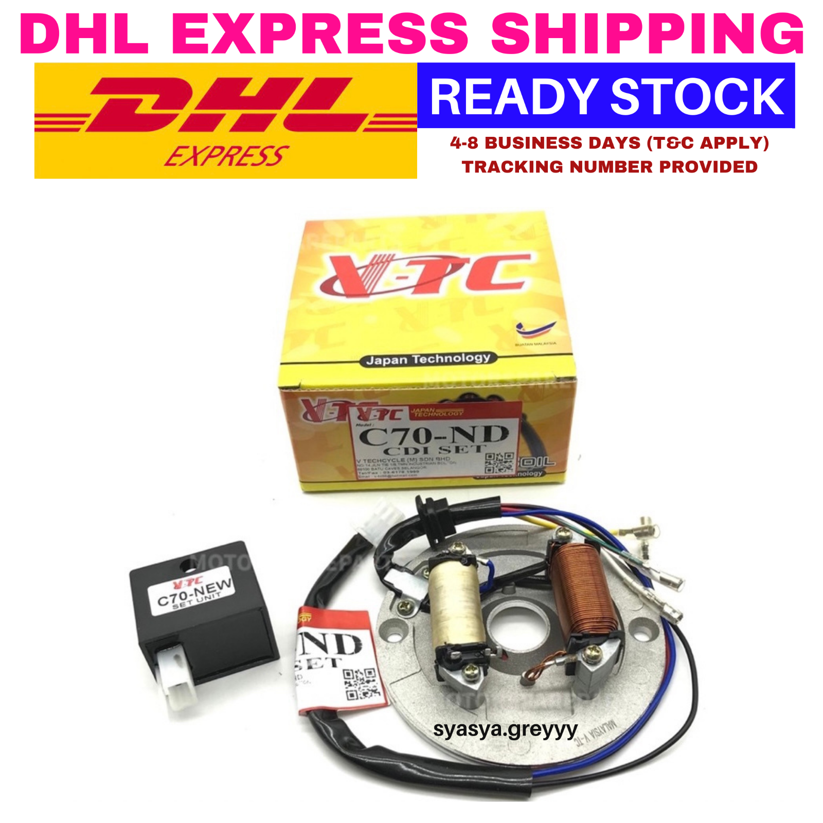 JAPAN ELECTRONIC IGNITION (CDI) HONDA JAPAN CT70 SS50 ATC70 Z50 CT70H
