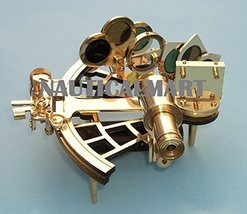 NauticalMart 6" Brass Astrolabe Sextant 