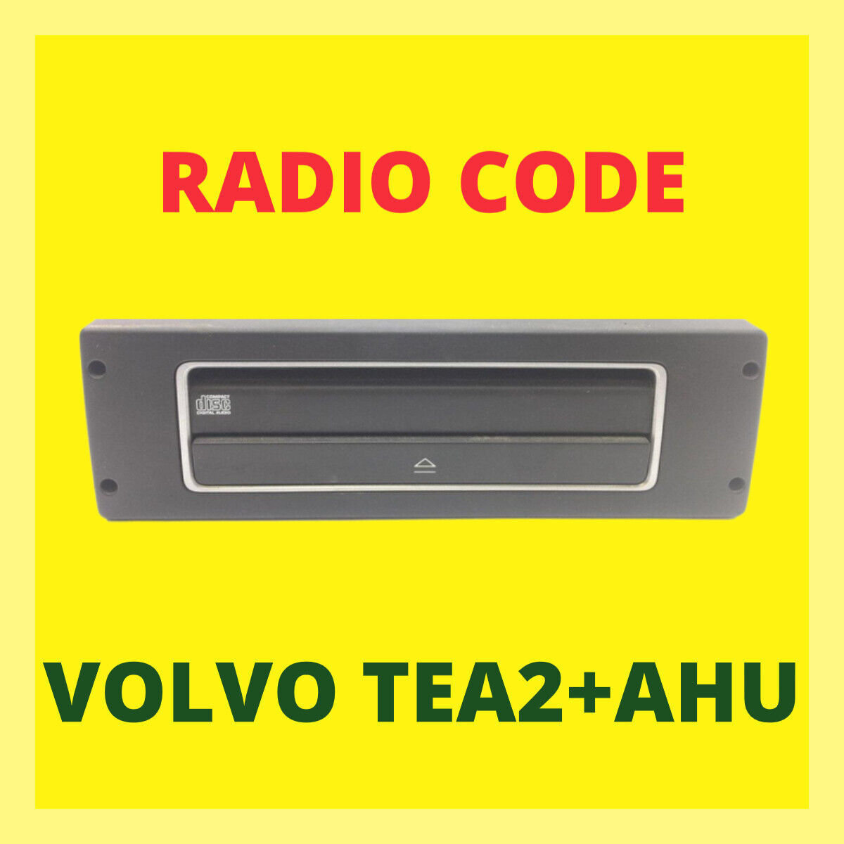Radio Code VOLVO TEA2 AHU FH FH4 Truck Lorry Part Changer Camion Unlock