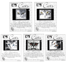 Cross Stitch Patterns Cats It&#39;s All in the Eyes Ronnie Row Lot of 5 Pen ... - $39.34