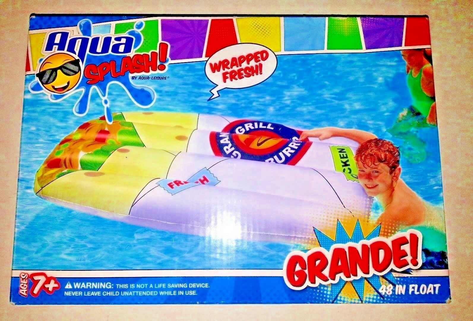 giant taco pool float