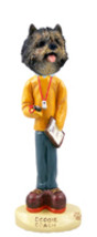 Cairn Terrier Brindle Coach Doogie Collectable Figurine - $28.99