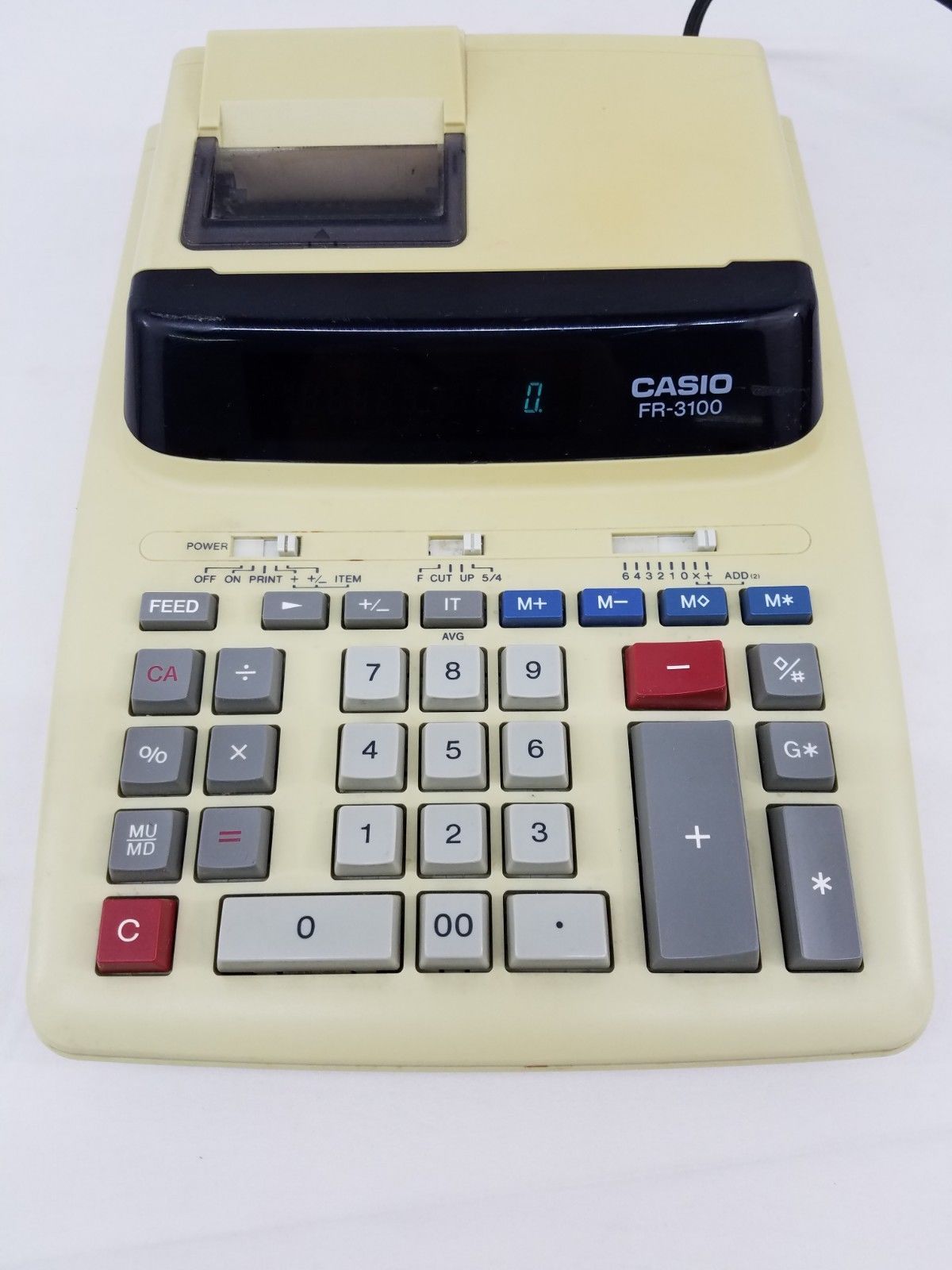 Casio FR3100 Heavy Duty Printing Calculator with Extra Large Display