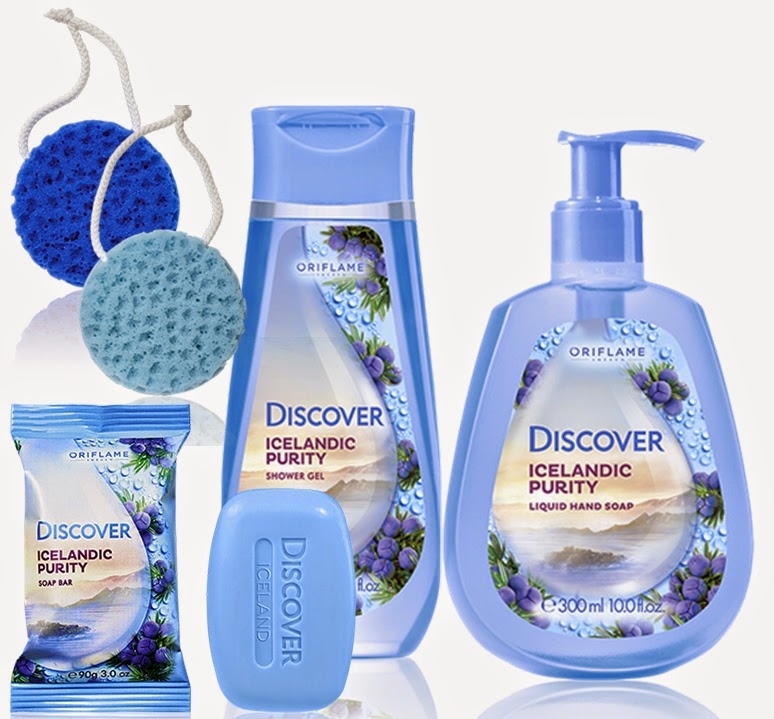 Discover Icelandic Purity Shower Gel 250 ml Oriflame body wash
