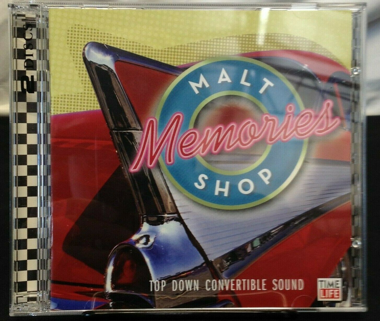 Time Life Malt Shop Memories: Top Down, Convertible Sound  CD 2 Set