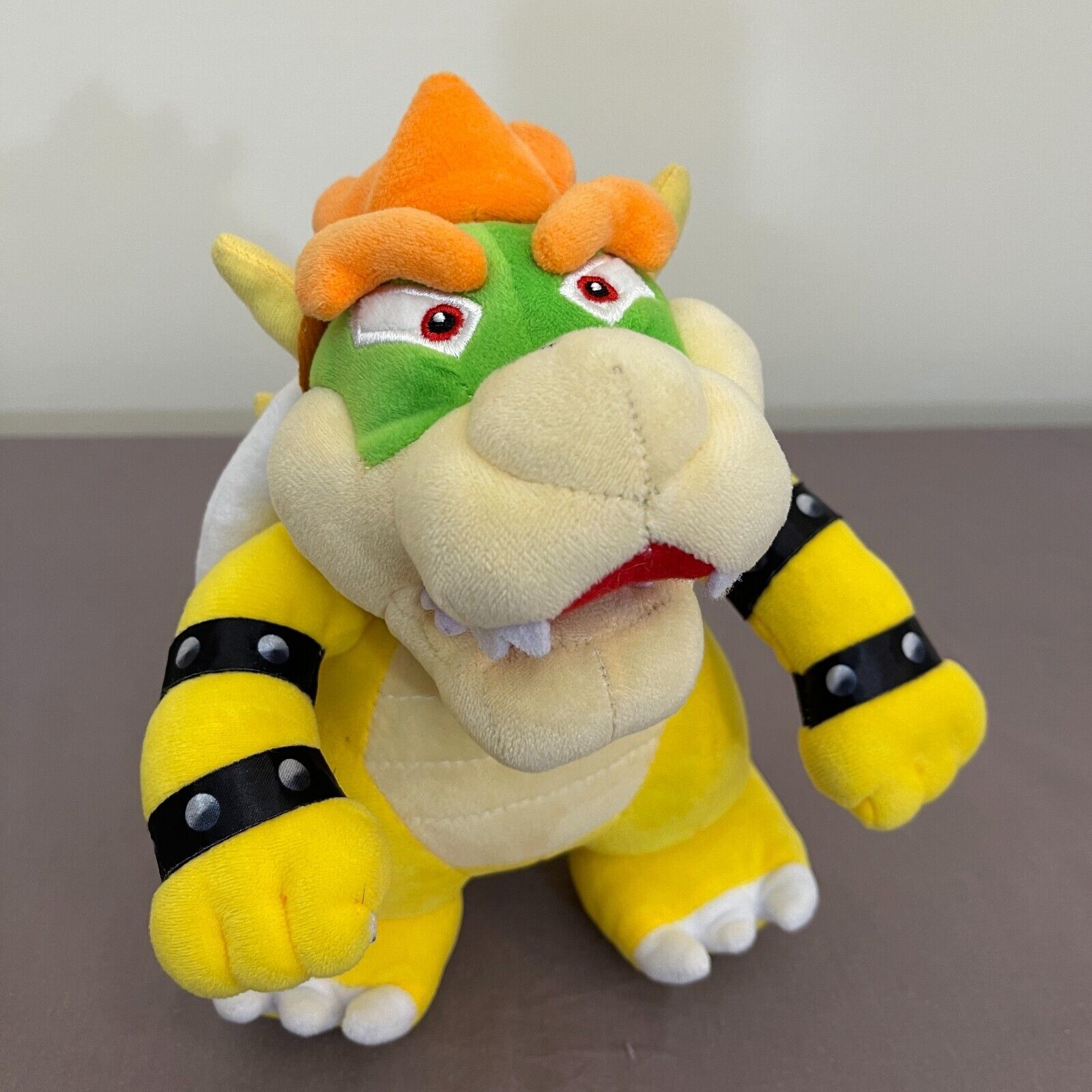 RARE Bowser SUPER MARIO BROS SE601-186 Made in China HTF Plush Nintendo ...