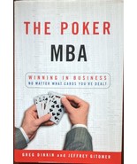 The Poker MBA Autographed by Greg Dkinkin HBDJ - $9.95