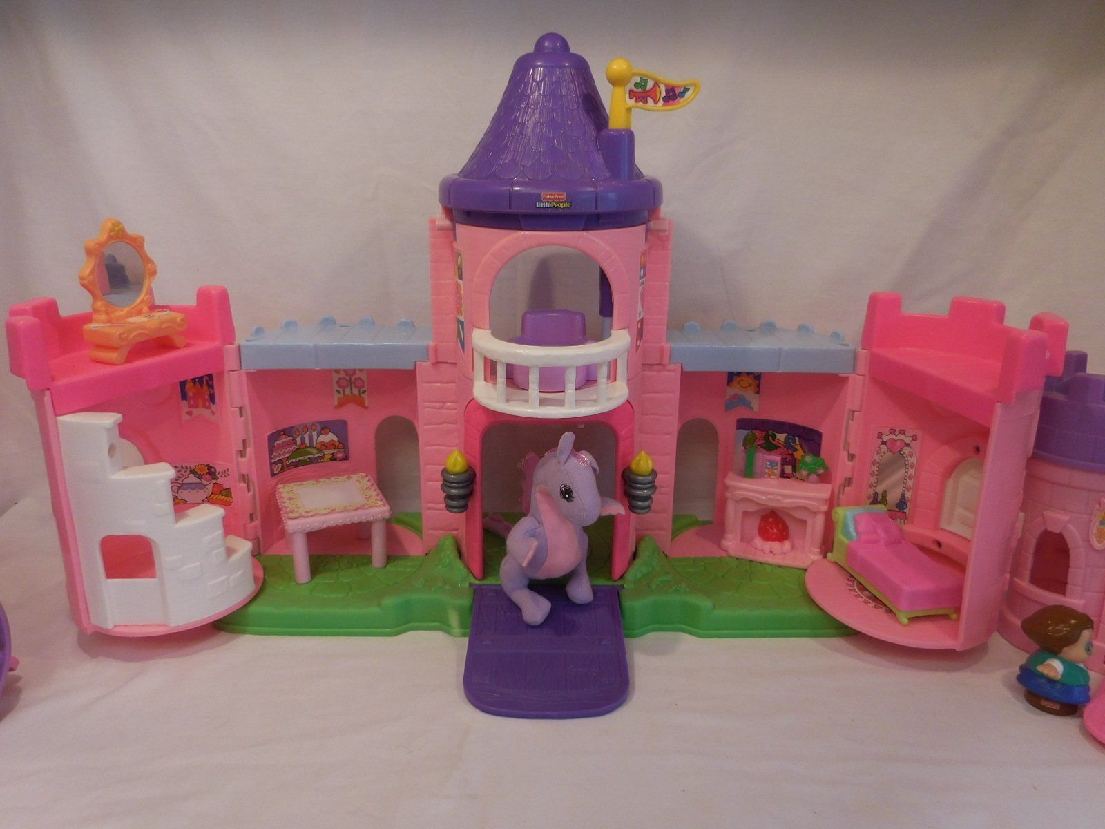 Fisher Price Little People Pink Castle + and 50 similar items