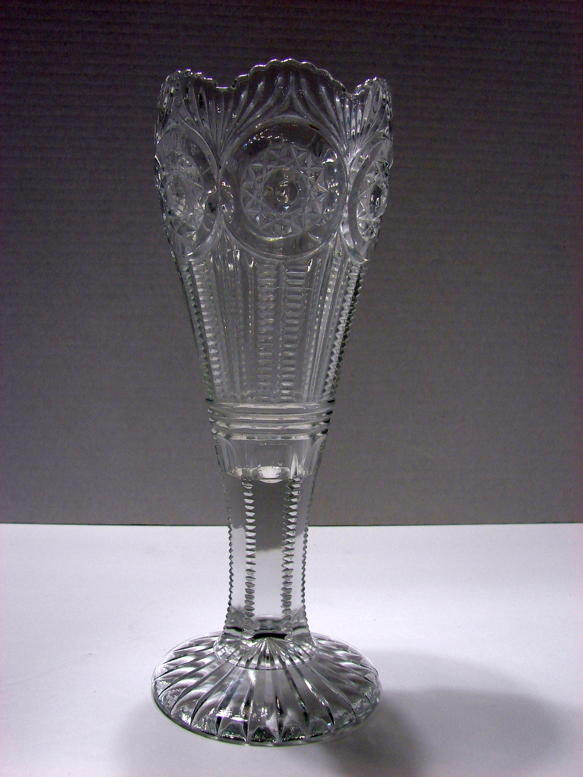 American Brilliant Cut Glass Crystal Abp And 16 Similar Items