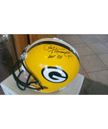 PAUL HORNUNG AUTOGRAPHED FULL SIZE HELMET GREEN BAY PACKERS - $482.63