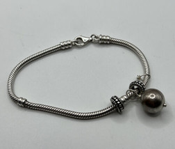 PANDORA Sterling Silver Bracelet ALE 925 with Two Spacers + Silver Bead - $54.45