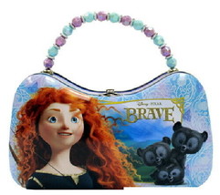 Disney Pixar Movie Brave, Merida Girls Scoop Purse Carry All Tin Tote NEW UNUSED - $12.59