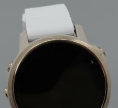 Garmin Fenix 6S Sapphire Premium Multisport GPS Watch Gold w/ White Band image 4