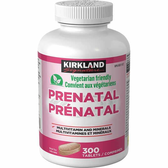 Kirkland Prenatal 2 x 300 Tablets Canadian