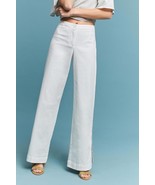 NWT PLENTY by TRACY REESE SIDE-SLIT WHITE TROUSER PANTS 4, 6 - $79.99