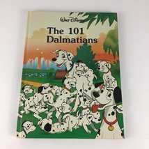 Walt Disney Classics The 101 Dalmatians Hardcover Book Vintage 1986 Cruella Dog - $13.81