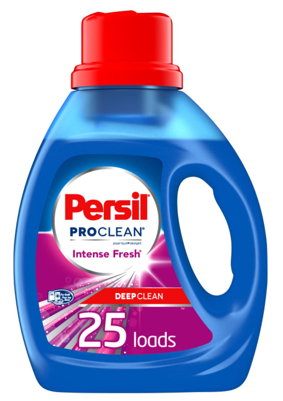 Persil Liquid Laundry Detergent, Intense Fresh, 40 Fluid Ounces, 25