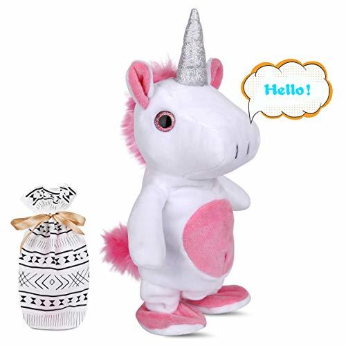 talking unicorn toy