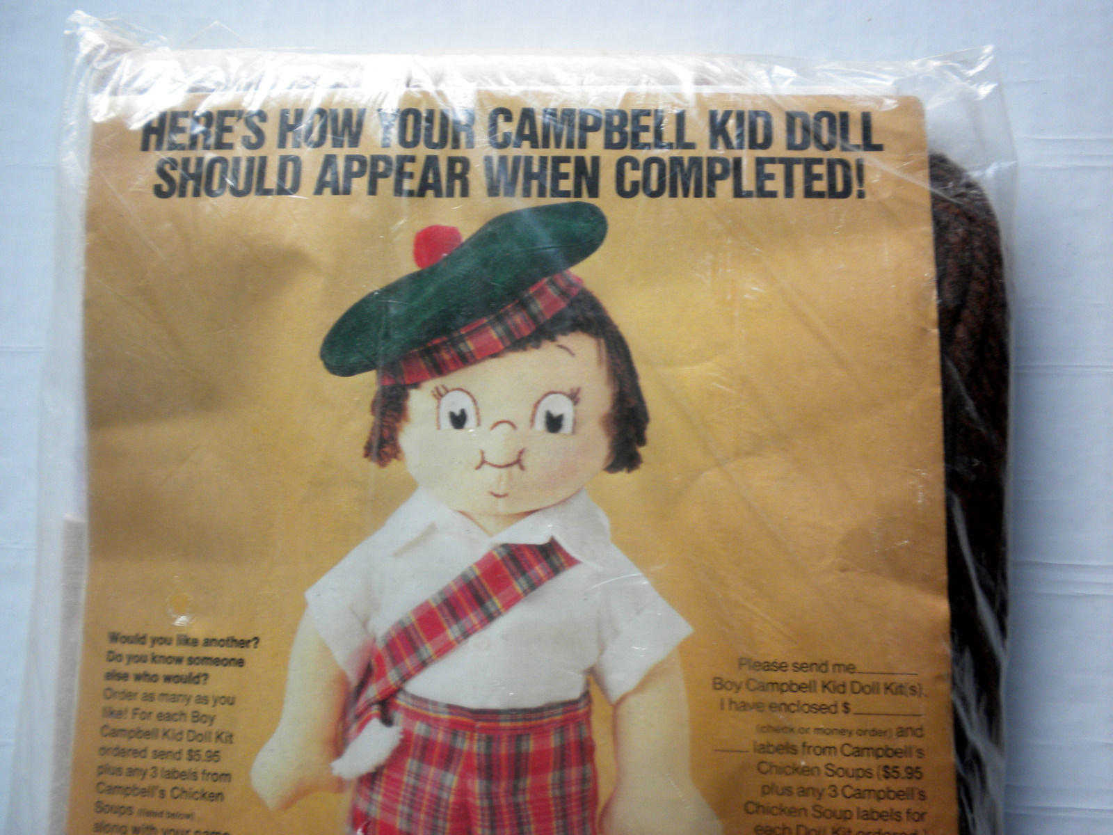 vintage campbell soup dolls