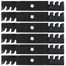 Set of 6 Blades for Husqvarna, Dixon: 539113425, 575296401 and More. 16-1/4″ - $52.18