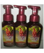 3 bottles Bath & Body Works Hand Soap Gentle Foaming Napa Valley Sunset - $59.99