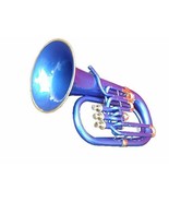 WEEKEND SALE Euphonium 3v Bb Pitch W-Case &amp; Mp Brass Made Blue  - $359.00