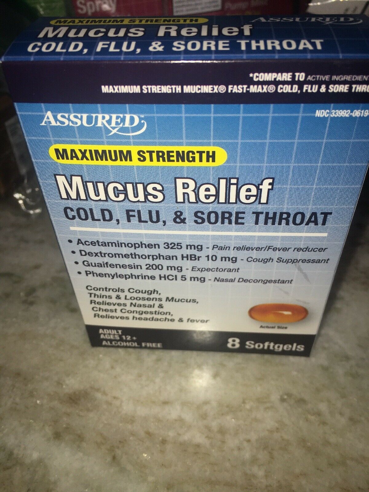 assured mucus relief cold flu Cough, Cold & Flu