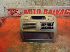 02 01 98 99 00 Toyota Corolla radio stereo dash bezel trim &amp; heater vent... - $29.69