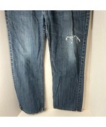 Vtg 90&#39;s Levi&#39;s 559 Jeans Mens 44x32 Denim Relaxed Straight Distressed T... - $28.38