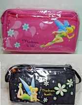 Disney Fairies Tinkerbell Small Handbag Cosmetic Bag Storage Bag Color Choice - $11.13