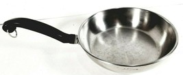 Farberware 8&quot; Stainless Steel Fry Pan Impact Bonded Even Heat Distribution - $19.75
